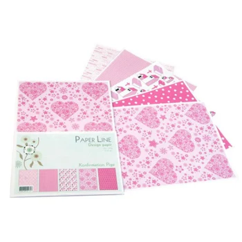 Paper Line Designpapir A4, 100 g, Konfirmation, 5 ark